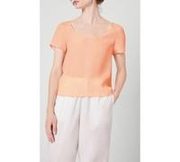 American Vintage Short Top With Short Sleeves U Collar Doucette Taille: M | Chemisiers Outlet | Femme | Blanche