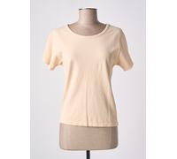 american vintage tee-shirts et débardeurs femme de couleur beige 36