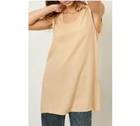 American Vintage U Collar Sleeveless Long Top Nomade Taille: M | Tanktops Outlet | Femme