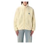 American Vintage - Veste en Polaire Ecru Oversize Col Montant - Femme - Sweatshirts et sweats à capuche - Beige - Taille: 36/38 FR