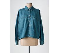 american vintage vestes femme de couleur bleu 34