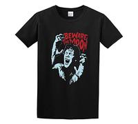 American Werewolf in London Beware The Moon Horror Halloween Men Adult Short Sleeve Black S