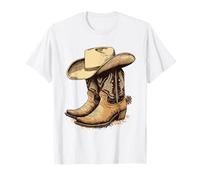 American Western Howdy Gear pour Cowboys Howdy Cowboy T-Shirt
