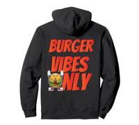 Americana Burger Lover Funny Fast Food Vibes Années 50 Diner Retro Sweat à Capuche