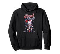 Americana Cornet de Glace rétro années 50 Sweat à Capuche