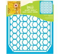 Americana Decor Busy Bee Pochoir, Bleu, 12 x 30,5 cm