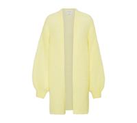 Americandreams - Lee Midi Cardigan - Femme - Pulls - Jaune - Taille: 42 FR