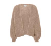 Americandreams - Lee Short Cardigan - Femme - Pulls - Brun - Taille: 42 FR