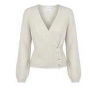 Americandreams - Mariya Wrap Cardigan - Femme - Pulls - Beige - Taille: 44 FR