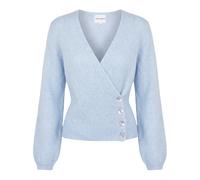 Americandreams - Mariya Wrap Cardigan - Femme - Pulls - Bleu - Taille: 40 FR