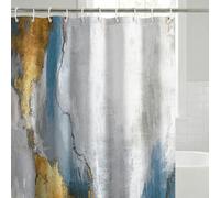 Americanflat PI Creative Art Rideau de Douche Abstrait 100% Polyester avec 12 Crochets - Rideaux de Douche pour Salle de Bain - Rideau de Douche Artistique 180 x 188 cm