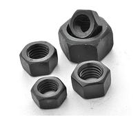 Americano, Dado esagonale, Dado Standard Americano, Dado Americano grado 5, Dado Standard Americano 8,-8 livelli anneriti 1/4-20 [10 pezzi]