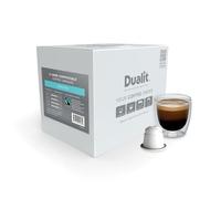 Americano Home Lot de 5 capsules de café compostables par Dualit - Compatible avec Nespresso - 50 portions - 5 x 10 dosettes de café écologiques issues du commerce équitable - 100 % compostables
