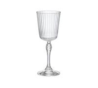 Boite de 4 verres à pied America 25 cl Bormioli Rocco