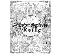 Americas Continent Doodle: Land of Wonders, Rainforest, & Rhythms