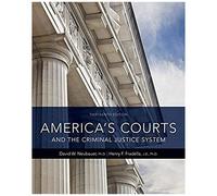 America's Courts And The Criminal Justice System