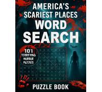 America's Scariest Places Word Search: Haunted Houses, Cemeteries, and True Ghost Stories