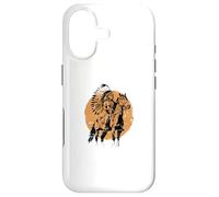 Amérindien sur Un Cheval Coque pour iPhone 17