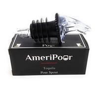 Ameripour - Verseur rapide - Bec verseur Patron - Fabriqué 100% aux États-Unis. Bec de bar à débit libre qui ne fuit pas - Pas de fissures, juste un cocktail parfait à chaque fois. claire