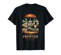 Amérique 1776-2026 250 La frontière n'a jamais été fermée Progrès T-Shirt