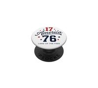 Amérique 1776 Terre de la liberté PopSockets PopGrip Adhésif