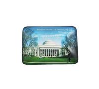 Amérique 3D Massachusetts Institute of Technology Aimant Réfrigérateur Souvenir, USA Amérique Aimant Réfrigérateur Cristal Verre Collection Cadeau Magnétique Autocollant Maison Cuisine Décoration