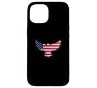 Amérique acquila symbole national USA drapeau 4th juillet Coque pour iPhone 15