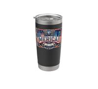 Amérique de l'Est 1776 Patriotic USA Gobelet isotherme en acier inoxydable double paroi