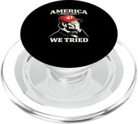 Amérique Depuis 1865, Nous Avons essayé Lincoln Facepalm Political PopSockets PopGrip pour MagSafe