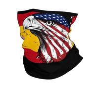 Amérique Et Espagne Drapeau Espagnol Eagle Homme Femme Bandeau Anti-Solaire Snood Multifonctionnel Foulard pour Voyage Marche Hiver Pêche