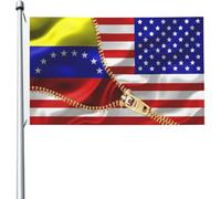 Amérique Et Ukraine Drapeau De Festival Avec Œillets Drapeau De Jardin Résistant Bannières 90X150Cm Pour Porte Plage Ferme