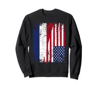 AMÉRIQUE France Drapeau DE L'AMITIÉ | USA AMÉRIQUE Sweatshirt