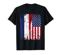 AMÉRIQUE FRANCE DRAPEAU DE L'AMITIÉ | USA AMÉRIQUE T-Shirt
