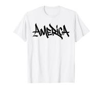Amérique Graffiti Street Art Handstyle USA Souvenir T-Shirt