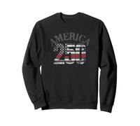 Amérique Red Thin Line 250e Anniversaire Pompier Sweatshirt