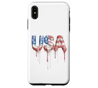 Amérique USA États-Unis Goutte de Glace Coque pour iPhone XS Max