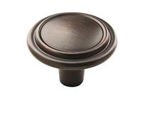 Amerock Allison valeur Hardware Bouton de, 1-1/10,2 cm de diamètre, Oil-Rubbed Bronze, 8"x10"