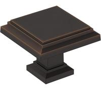 Amerock Appoint 1 lot de boutons de placard en bronze huilé | 32 mm de long | Poignée de tiroir | quincaillerie d'armoire