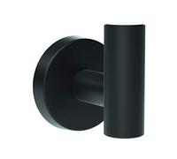 Amerock Bh26542-ss Arrondi Collection Robe Crochet Contemporain Single Matte Black