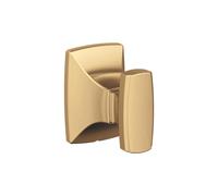 Amerock BH36010CZ | Pat re simple en bronze champagne | Porte-serviettes de 67 mm (2-5/8 po) | Highland Ridge | Crochet porte-serviettes pour sal