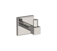 Amerock BH36070PN | Pat re simple en nickel poli | Porte-serviettes de 48 mm (1-7/8 po) | Appoint | Crochet porte-serviettes pour salle de bain |