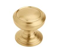 Amerock | Bouton d'armoire | Bronze champagne | 32 mm de diamètre | Revitaliser | 1 lot | Bouton de tiroir | Quincaillerie d'armoire