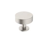 Amerock | Bouton d'armoire | Nickel satiné | 32 mm de diamètre | Rayon | 1 lot | Bouton de tiroir | Quincaillerie d'armoire