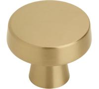 Amerock | Bouton de placard | Bronze champagne | 33 mm de diamètre | Blackrock | 1 lot | Bouton de tiroir | Quincaillerie d'armoire