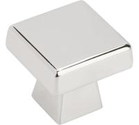 Amerock | Bouton de placard | Chrome poli | 38 mm de longueur | Blackrock | 1 lot | Bouton de tiroir | Quincaillerie d'armoire