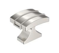 Amerock BP36602PN Davenport Bouton de placard en nickel poli de 38 mm de long | Quincaillerie d'armoire de cuisine | Quincaillerie pour meubles | Poignée de tiroir