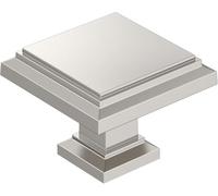 Amerock BP36758PN | Appoint Bouton d'armoire en nickel poli de 32 mm de long | Quincaillerie d'armoire de cuisine | Quincaillerie pour meubles | Poignée de tiroir