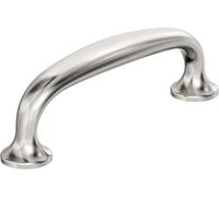 Amerock BP37395PN | Poignée d'armoire en nickel poli de centre à centre | Quincaillerie d'armoire de cuisine | Quincaillerie de meubles | Poignée de tiroir