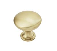 Amerock Edona Lot de 10 boutons de placard Champagne doré 32 mm de diamètre