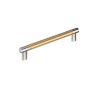 Amerock Esquire BP36562PNCZ Poignée d'armoire en nickel poli/bronze champagne 203 mm